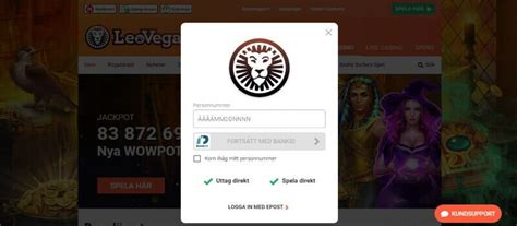 leovegas logga in.